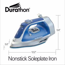 Hamilton Beach Durathon Nonstick Steam Iron with 1700W Power and 3-Way Auto Shutoff thumbnail 10