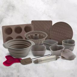 AMERCOOK Florina Stainless Steel and Silicone Whisk, Heat Resistant & Dishwasher Safe thumbnail 2