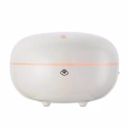 Serene House Macaron White Ultrasonic Aromatherapy Oil Diffuser with Ambient LED Light thumbnail 1