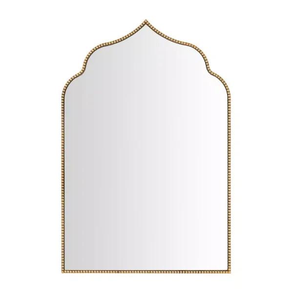 Home Decorators Collection Ornate Arched Gold Antiqued Accent Mirror
