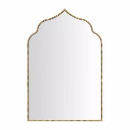 Home Decorators Collection Ornate Arched Gold Antiqued Accent Mirror thumbnail 1