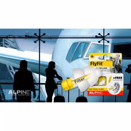 Alpine FlyFit ThermoShape Earplugs for Pressure Regulation and Noise Reduction thumbnail 5