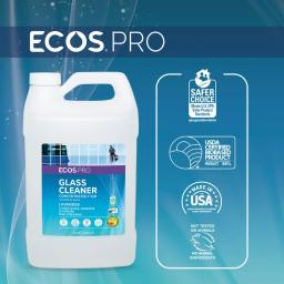 ECOS Pro Lavender Glass Cleaner Concentrate, 1 Gallon, Streak-Free & Ammonia-Free thumbnail 3