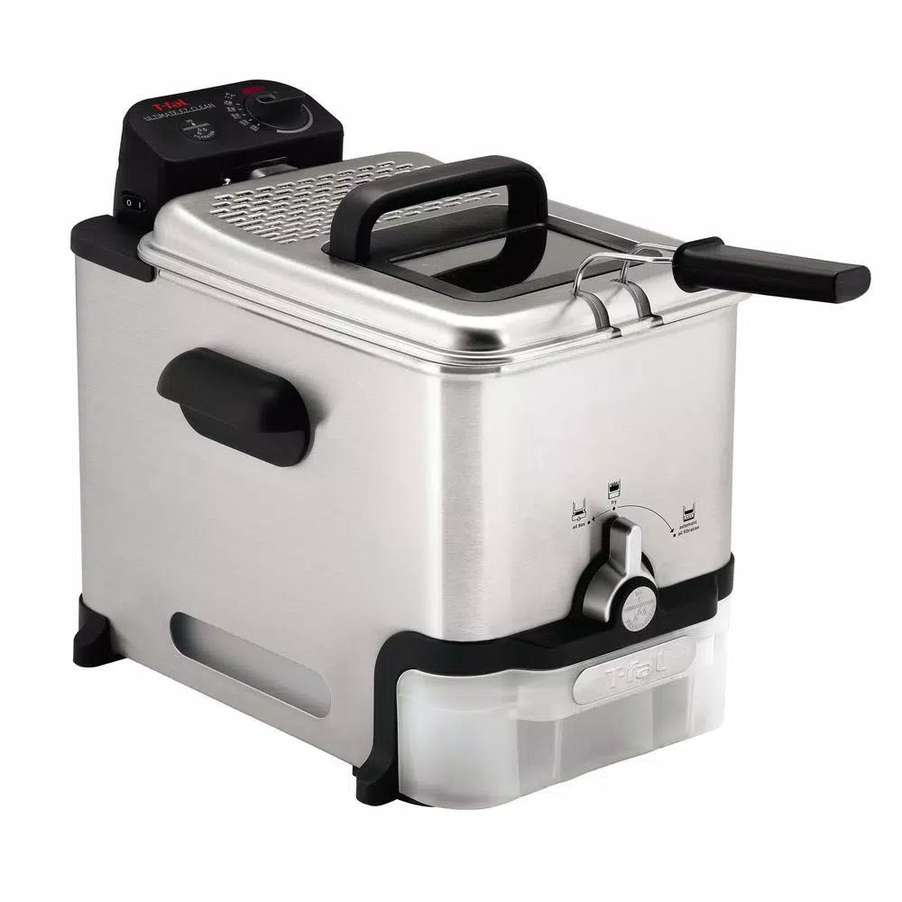 T-Fal Ultimate EZ Clean Professional Deep Fryer, 3.7 qt, Stainless Steel