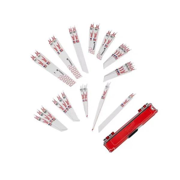 Milwaukee SAWZALL Bi-Metal Reciprocating Saw Blade Set, 26-Piece