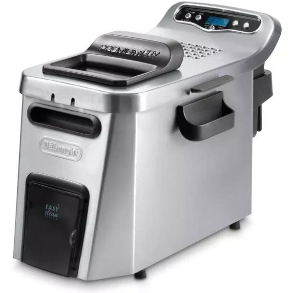 DeLonghi De'Longhi Dual Zone Digital 4L Stainless Steel Deep Fryer with Easy Clean Drain System