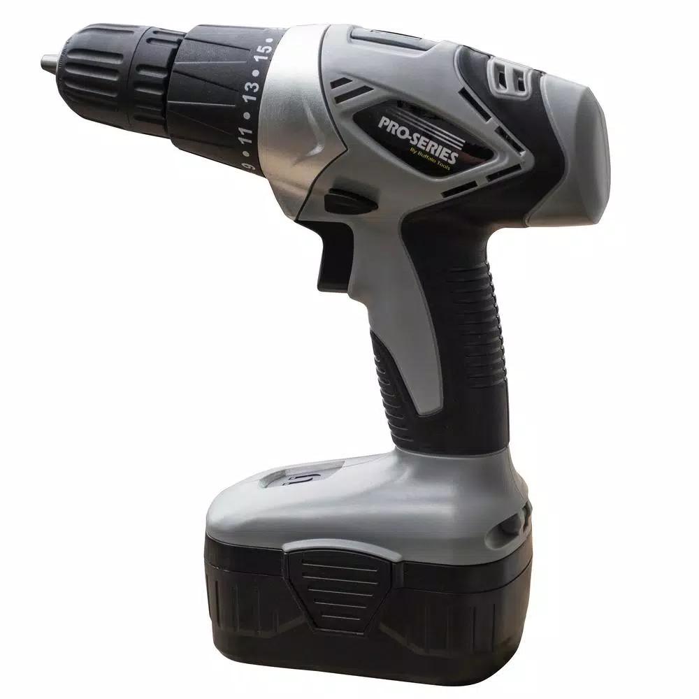 Pro-Series 18V Cordless 3/8 in. Drill/Driver Kit with Battery, Charger, and Accessories