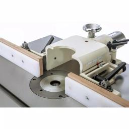 Shop Fox 3 HP Industrial Shaper with 3 Spindle Sizes and Reversible Speeds thumbnail 8
