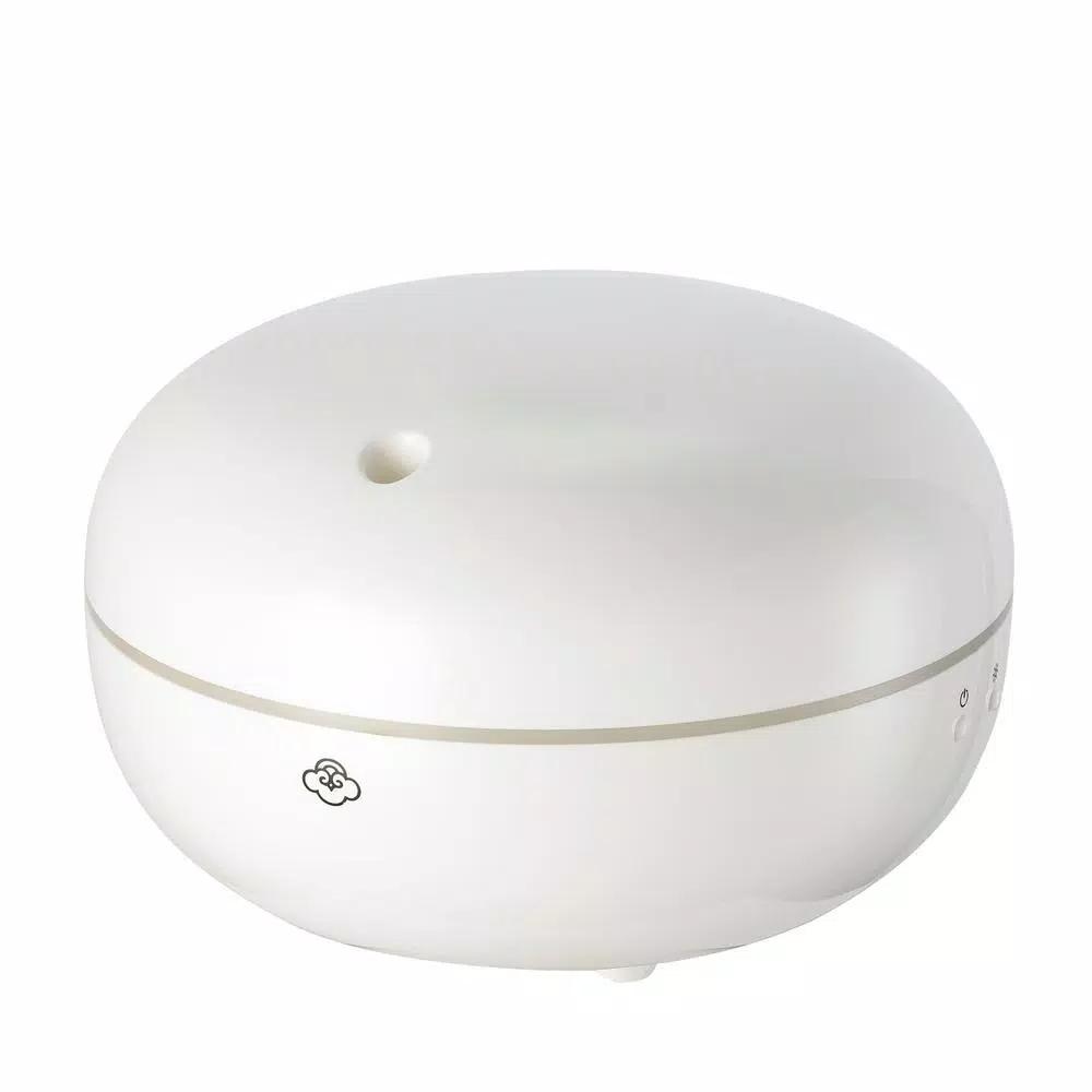 Serene House Macaron White Ultrasonic Aromatherapy Oil Diffuser with Ambient LED Light