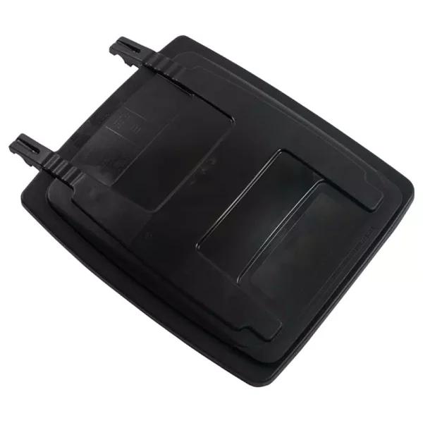 Toter Replacement Lid Kit for 64 Gallon Two Wheel Trash Can, Black