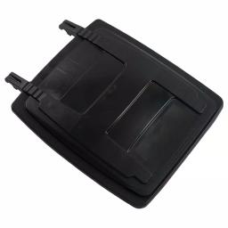 Toter Replacement Lid Kit for 48 Gallon Two Wheel Trash Can, Black thumbnail 1