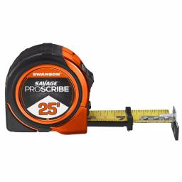 Swanson Savage ProScribe 25 ft. Tape Measure with Retractable Scribe Guide thumbnail 1