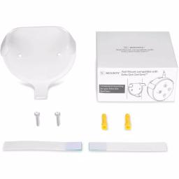 Wasserstein Wall Mount for Echo Dot (3rd Gen) Smart Speaker - White thumbnail 5