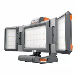 RIDGID 18V Cordless Hybrid Folding Panel Light with 1.5 Ah Lithium-Ion Battery, 2500 Lumens thumbnail 3