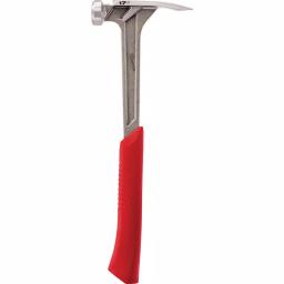 Milwaukee 17 oz. Smooth Face Framing Hammer with Shockshield Grip and Hammer Loop thumbnail 11