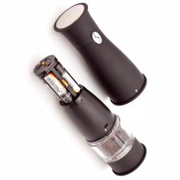 Ozeri Artesio Electric Salt and Pepper Grinder Set, BPA-Free Ceramic Burr Mills with Built-in Light thumbnail 7