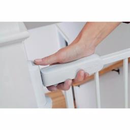 Safety 1st Ready to Install 28 in. Hardware Mounted Child Safety Gate, White thumbnail 5