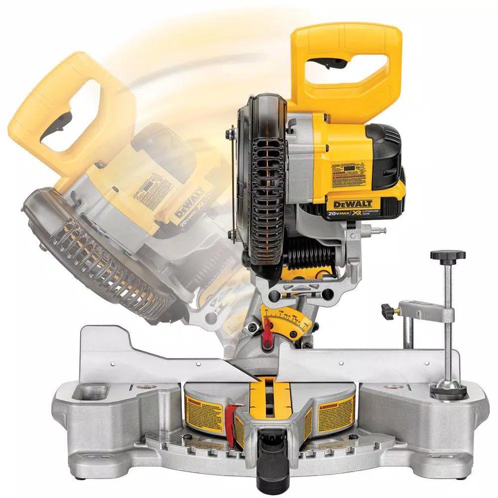 DEWALT 20V MAX Cordless 7-1/4 in. Miter Saw and Compact Router Combo Kit