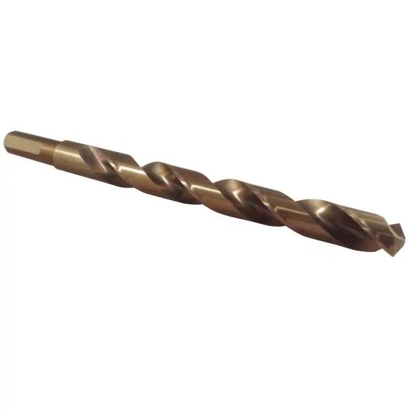 BLU-MOL 29/64 in. M35 Cobalt Jobber Twist Drill Bit, 3/8 in. Square Shank