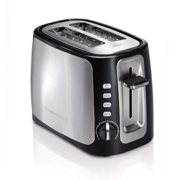 Hamilton Beach Sure-Toast 2-Slice Stainless Steel Wide Slot Toaster, 800W