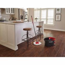O-Cedar EasyWring Microfiber Spin Mop and Bucket System thumbnail 2