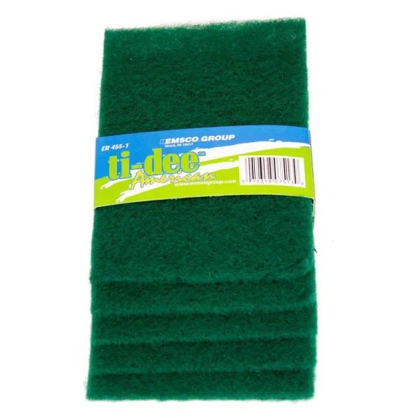 Ti-Dee American Ti-Dee Emsco Group Mesh Scouring Pads, 30-Pack, Green