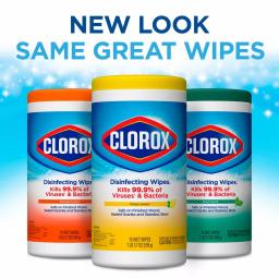 Clorox Formula 409 Stone & Steel, Clorox Disinfecting Wipes & Glad OdorShield Trash Bag Cleaning Bundle thumbnail 5