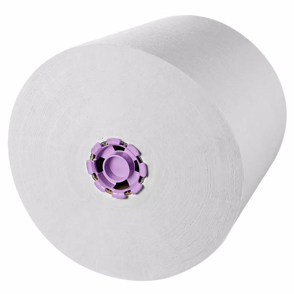 Scott Essential Unperforated Hard Roll Paper Towels, White, 6-Roll Pack