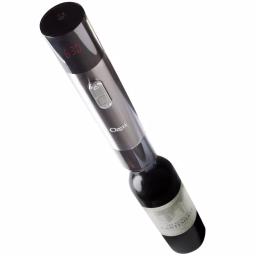 Ozeri Maestro Electric Wine Opener with Infrared Thermometer, Stainless Steel thumbnail 6