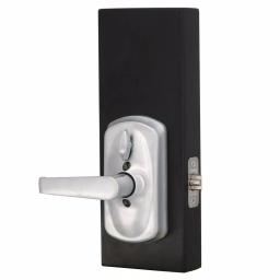 Schlage Elan Satin Chrome Electronic Keypad Door Lever with Plymouth Trim and Flex Lock thumbnail 4