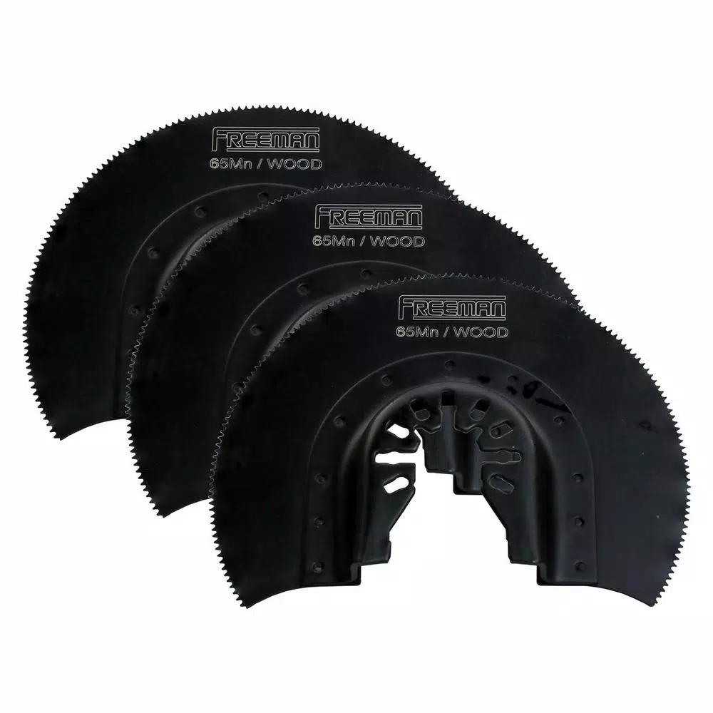 Freeman 55-Piece Impact Driver Bits and Oscillating Blades Kit with Zippered Case