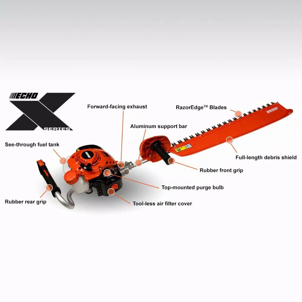 ECHO HCS-3810 X Series 38 in. Gas 2-Stroke Single-Sided Hedge Trimmer