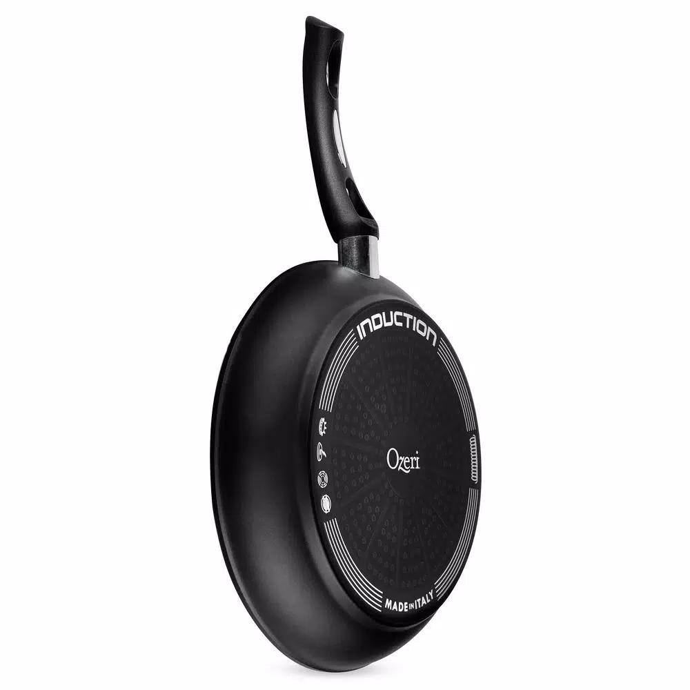 Ozeri Professional Series 11 in. Aluminum Ceramic Nonstick Skillet, Onyx