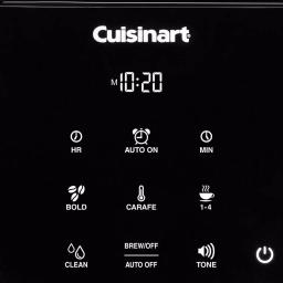Cuisinart 14-Cup Touchscreen Black Drip Coffee Maker with PerfecTemp Technology thumbnail 3