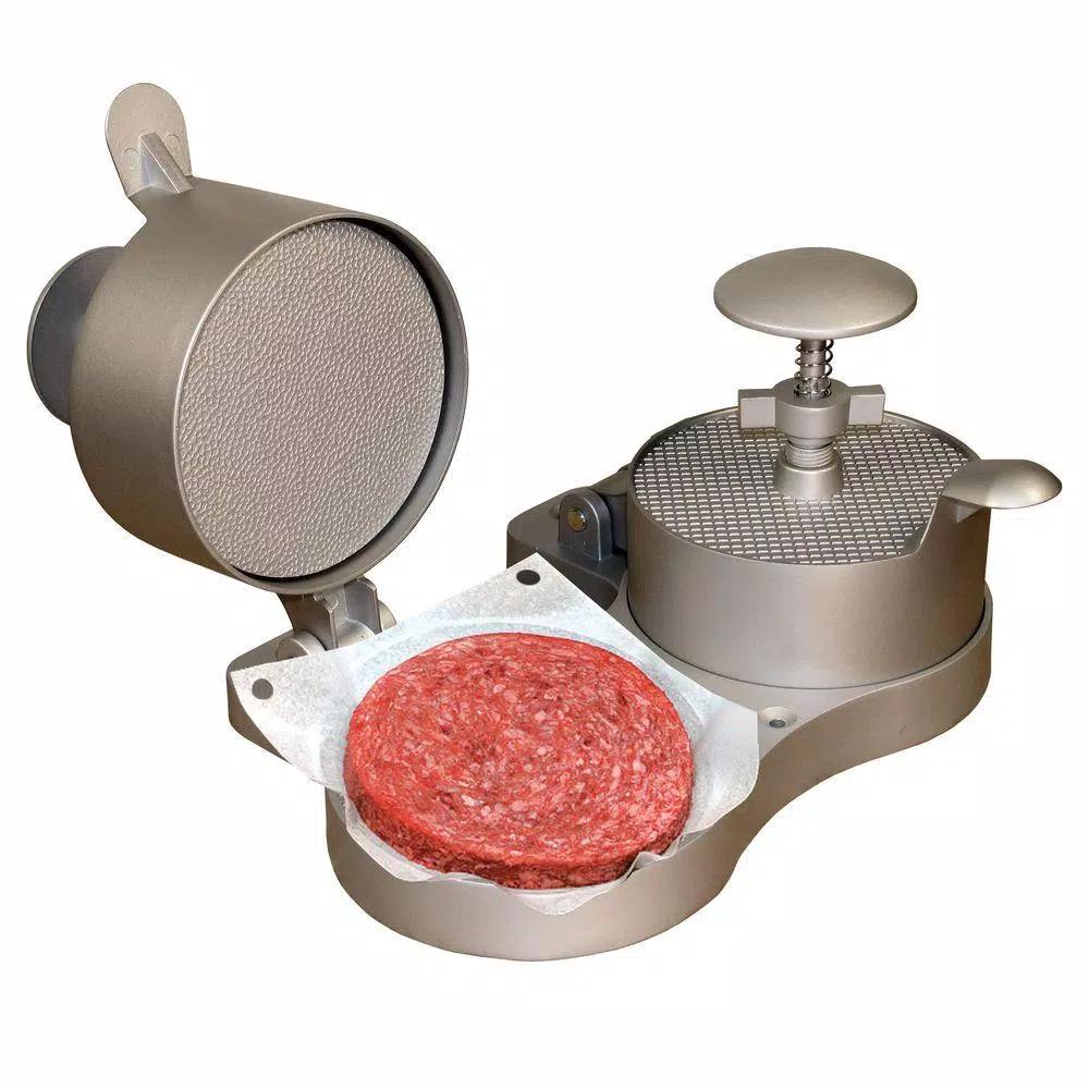 Weston Double Hamburger Press - Adjustable Aluminum Burger & Patty Maker