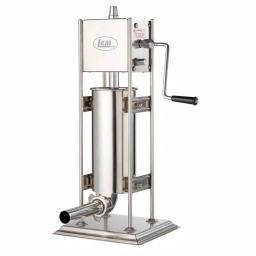LEM Big Bite Dual Gear Sausage Stuffer - 10 lb. Stainless Steel Vertical thumbnail 1