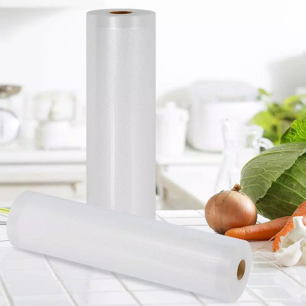 NutriChef Universal Vacuum Sealer Bags, Multi-Layered Food-Grade Rolls, 100 ft. Total Length