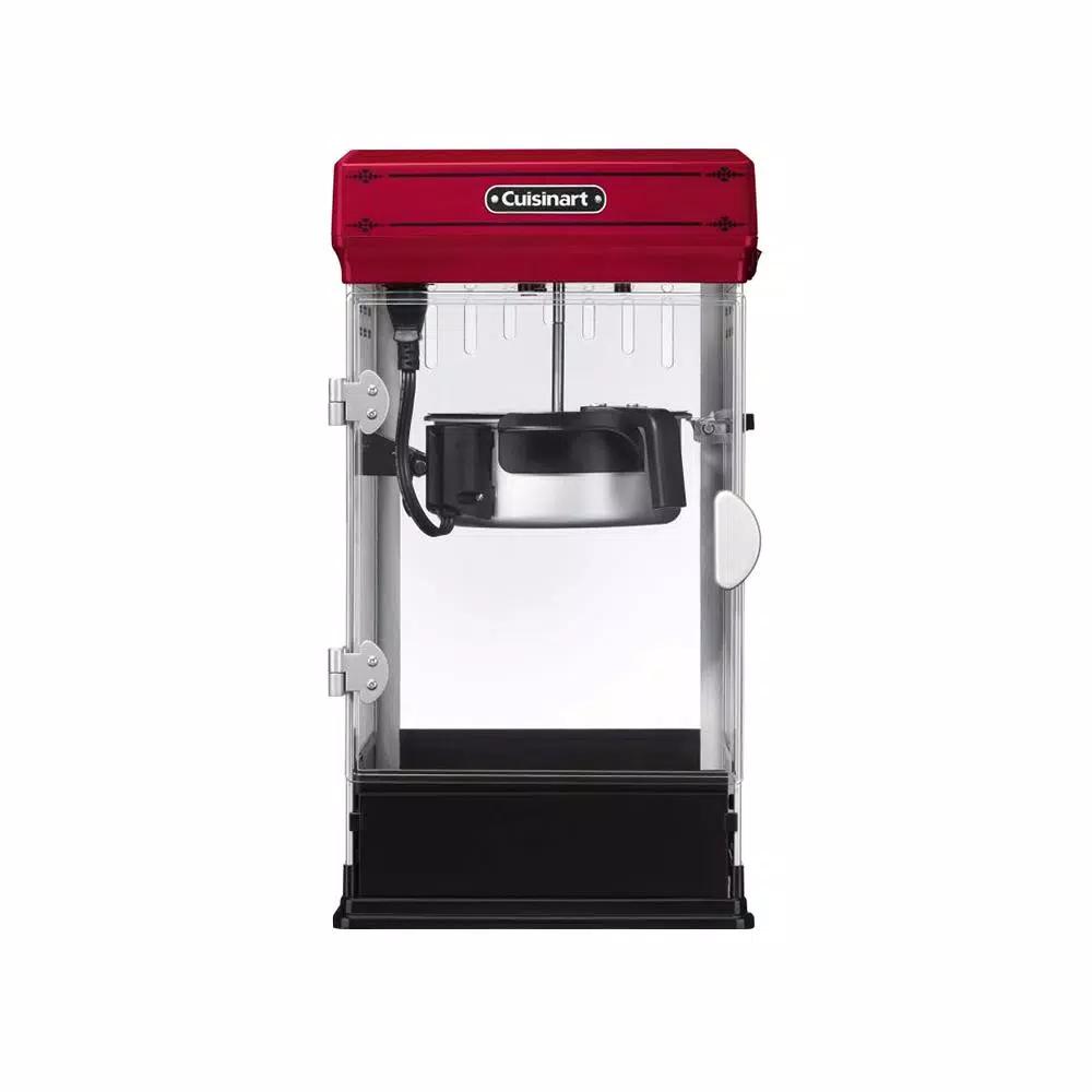 Cuisinart Theatre Style Popcorn Maker, 800W, 80 oz. Capacity, Red