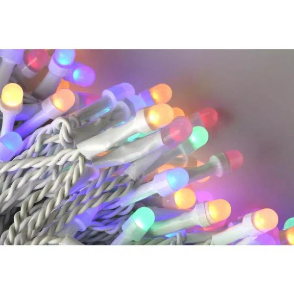 Novolink 200 LED Mini Globe Multi-Color Icicle String Lights with Wireless Smart App Control