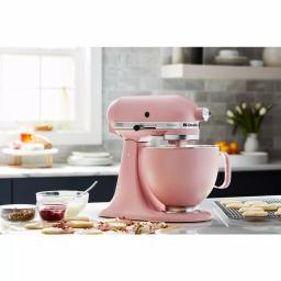 KitchenAid 5 Qt. Stainless Steel Mixing Bowl, Dried Rose Finish, for Tilt-Head Stand Mixers thumbnail 2