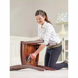 BLACK+DECKER 4V MAX Lithium-Ion Cordless 1/4 in. Electric Screwdriver with Pivoting Handle and Flashlight thumbnail 10