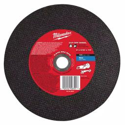 Milwaukee 9 in. Type 1 Metal Cut-Off Wheel, 7/8 in. Arbor, Aluminum Oxide thumbnail 1