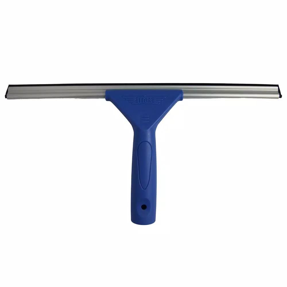 Ettore 14 in. All-Purpose Window Squeegee with Aluminum Channel and Rubber Blade