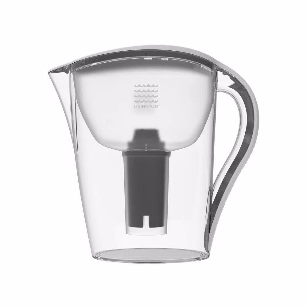 Drinkpod Ultra-Premium Alkaline Water Pitcher, 3.5L Capacity Water Ionizer (3-Pack)