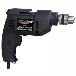SPEEDWAY 3/8 in. Variable Speed Reversible Corded Drill, 120V thumbnail 2