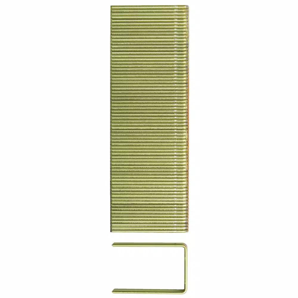 DEWALT 16-Gauge 1 in. x 1 in. Galvanized Wide Crown Staples, 2000 Count