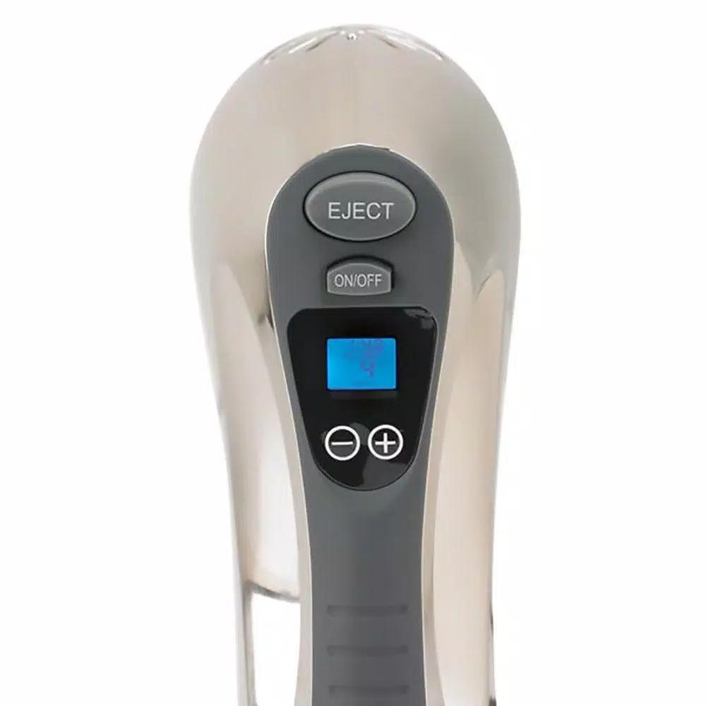 Nesco 16-Speed Digital Stainless Steel Hand Mixer with Built-In Timer and 300W Motor