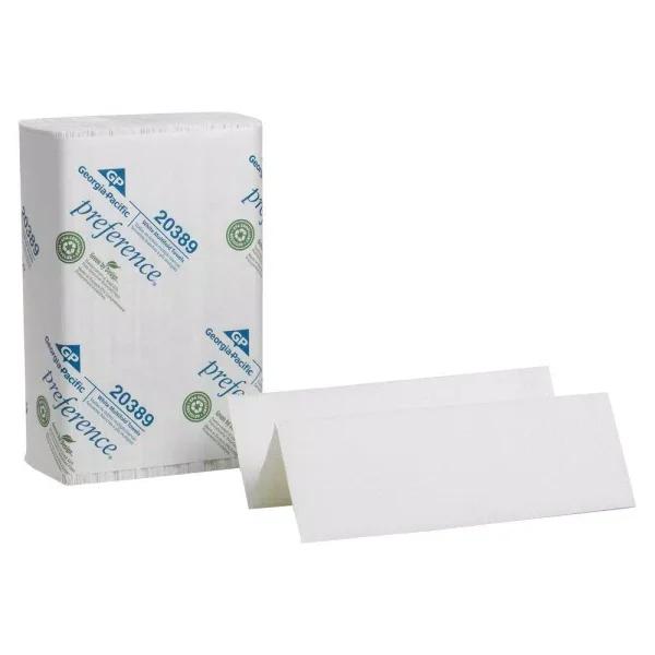 Georgia-Pacific Preference White Multi-Fold Paper Towels, 1-Ply, 4000 Count Carton