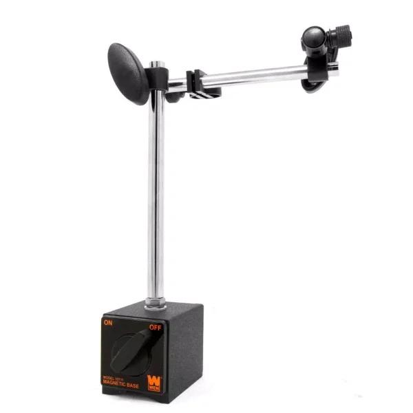 WEN Adjustable Magnetic Base for Dial Indicators, 175 lbs. Holding Force