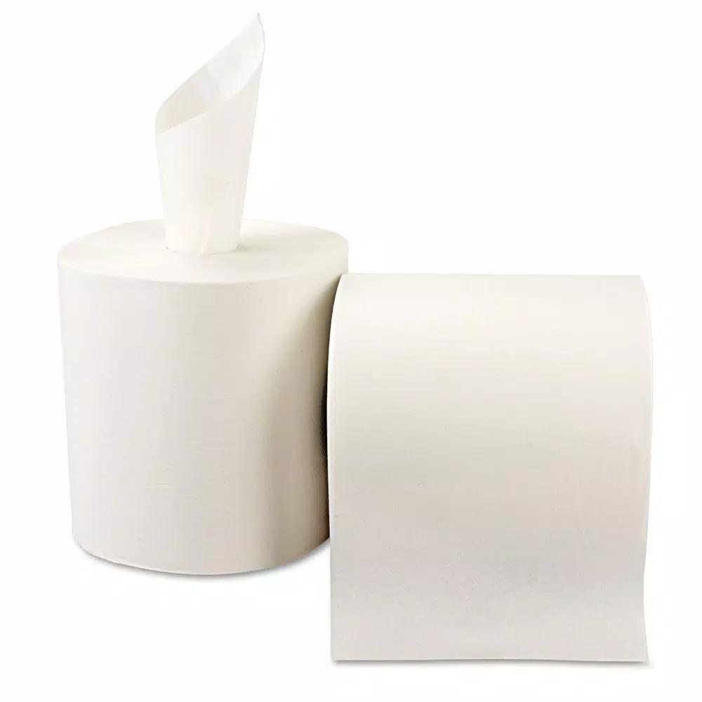 Windsoft Hardwound Roll Towels, 8 in. x 800 ft, White (12 Rolls per Carton)
